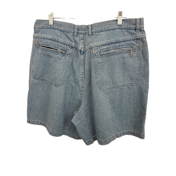Venezia Jeans Plus Size Cotton Denim Shorts Zip Pocket Size 20 - Picture 4 of 5